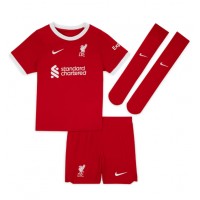 Camiseta Liverpool Virgil van Dijk #4 Primera Equipación Replica 2024-25 para niños mangas cortas (+ Pantalones cortos)